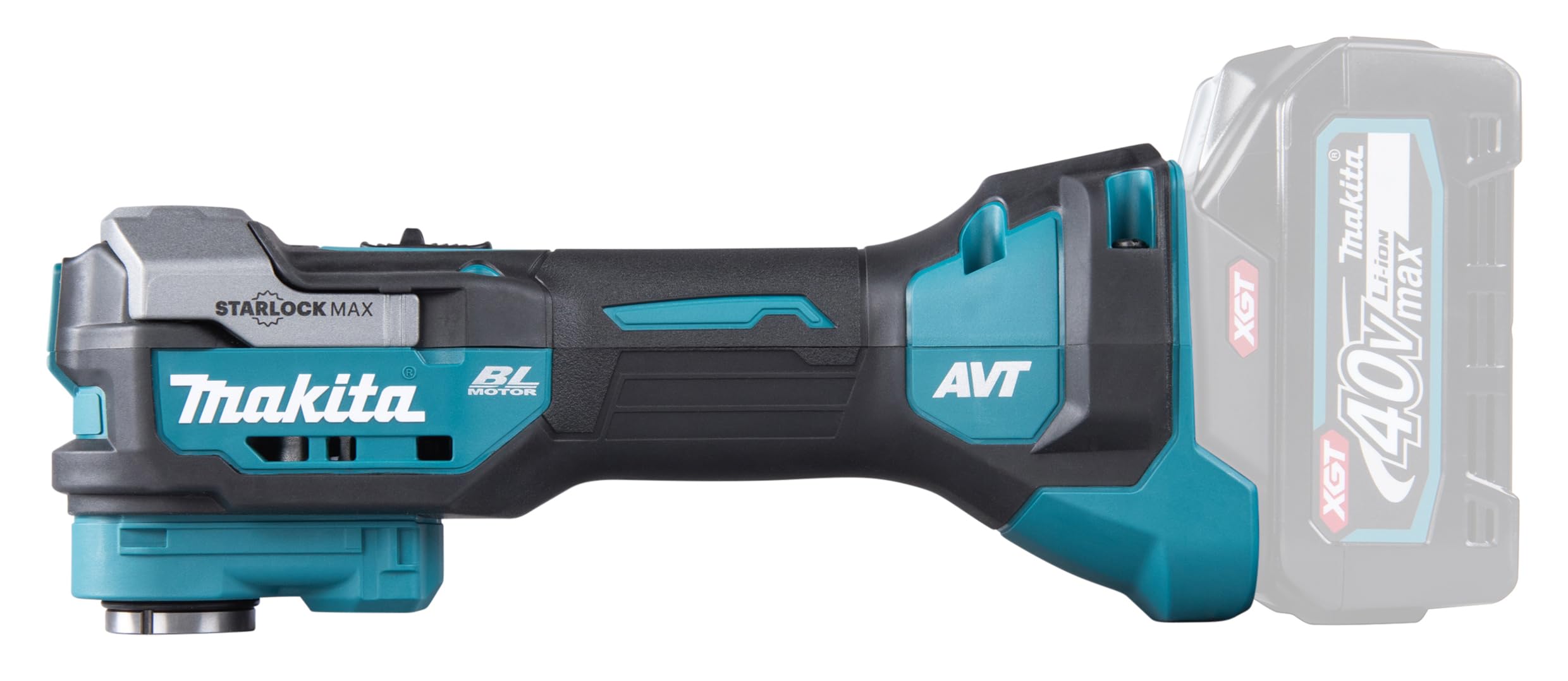 Makita TM001GZ - Herramienta multifunción (40 V, máx. (sin cargador, sin baterías y sin accesorios)