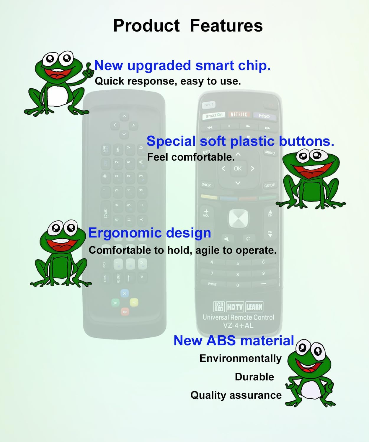 JISOWA Remote Control: Product features