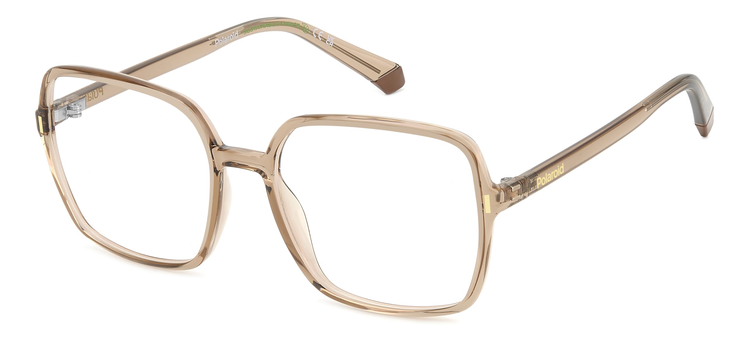 Polaroid Women's Sunglasses, brown, 52