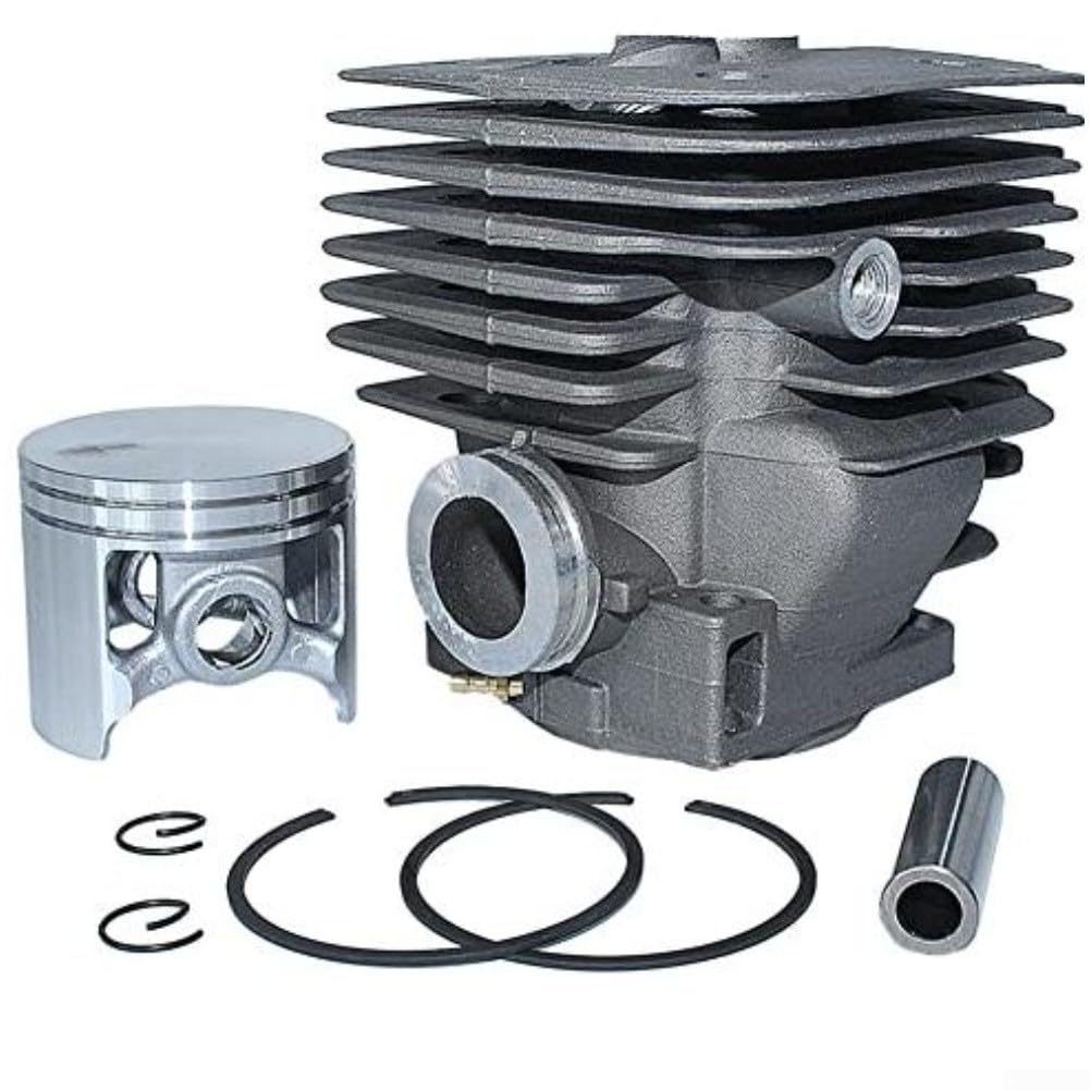 Kit de cilindro de motosierra de 56 mm para H395 H395XP para montaje de pistón, pieza de aluminio de alto rendimiento (B)