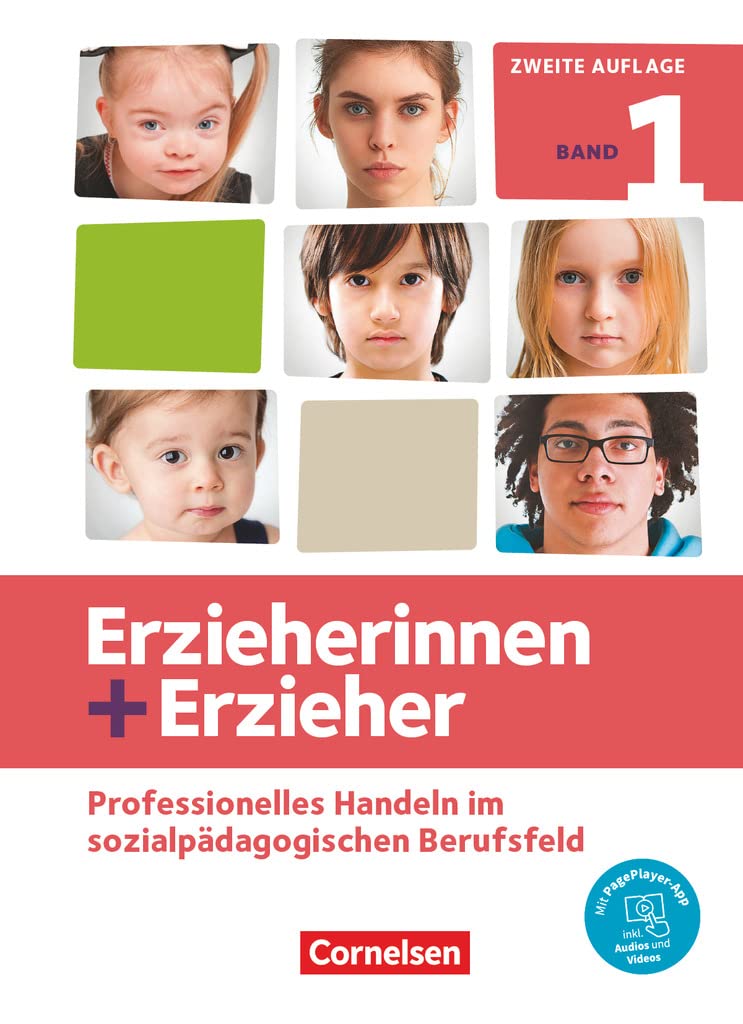 Erzieherinnen + Erzieher - Ausgabe 2020 - Band 1: Professionelles Handeln im sozialpädagogischen Berufsfeld - Fachbuch - Mit PagePlayer-App