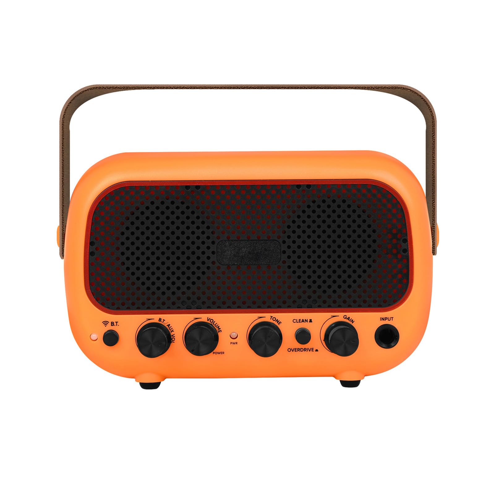 Amplificatore per Chitarra Portatile, Amplificatore per Chitarra Alimentato a Batteria Ricaricabile con modalità Overdrive, 7 Ore di Riproduzione per Esercitazioni e Performance all'aperto