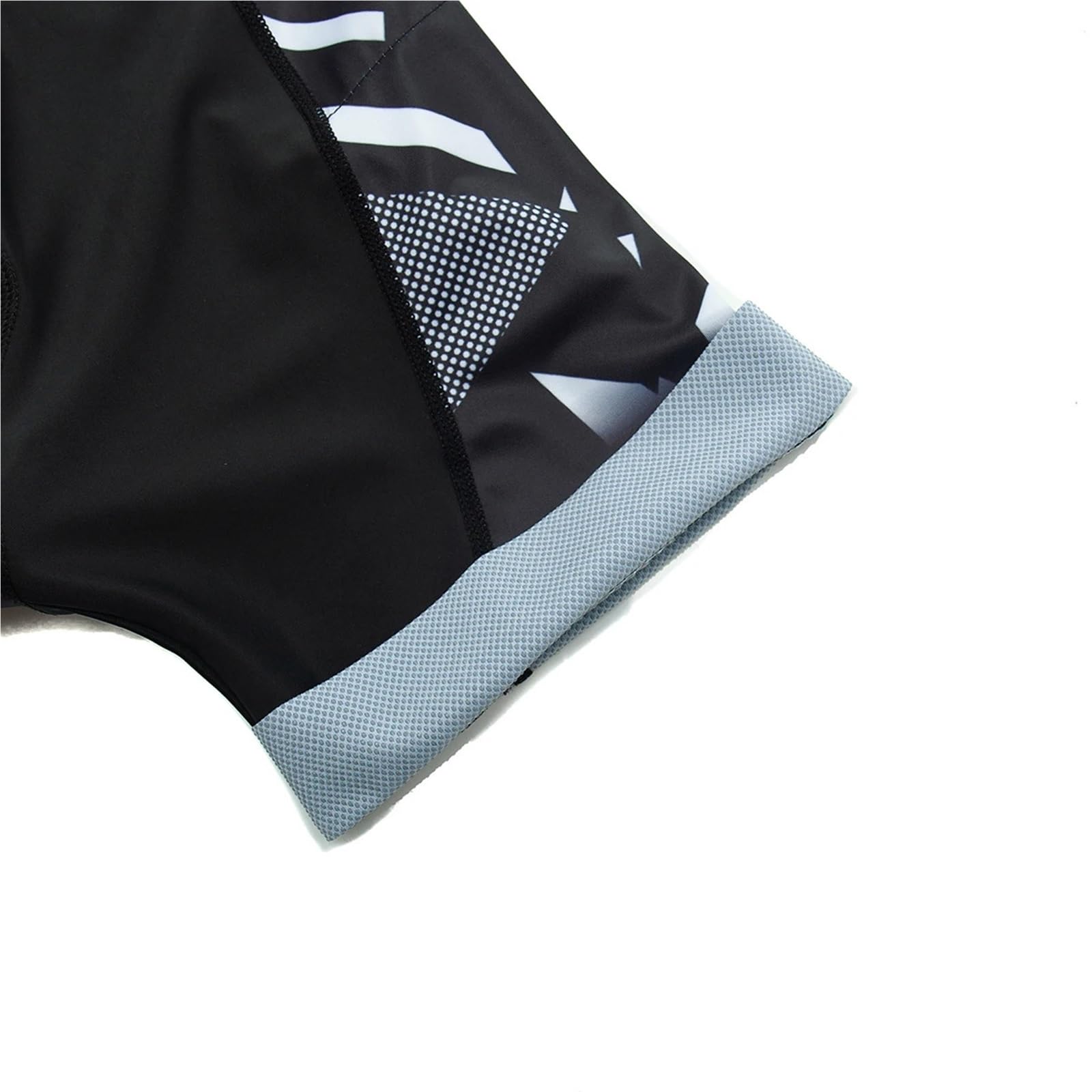 Pantaloncini da Ciclismo 2 Pezzi Pantaloncini da Ciclismo Uomo Estivi con Imbottitura in Gel, Sportivi, Triathlon, Bici Strada, Pantaloni, Uniforme, Maglia, Tasche(Black03,M)