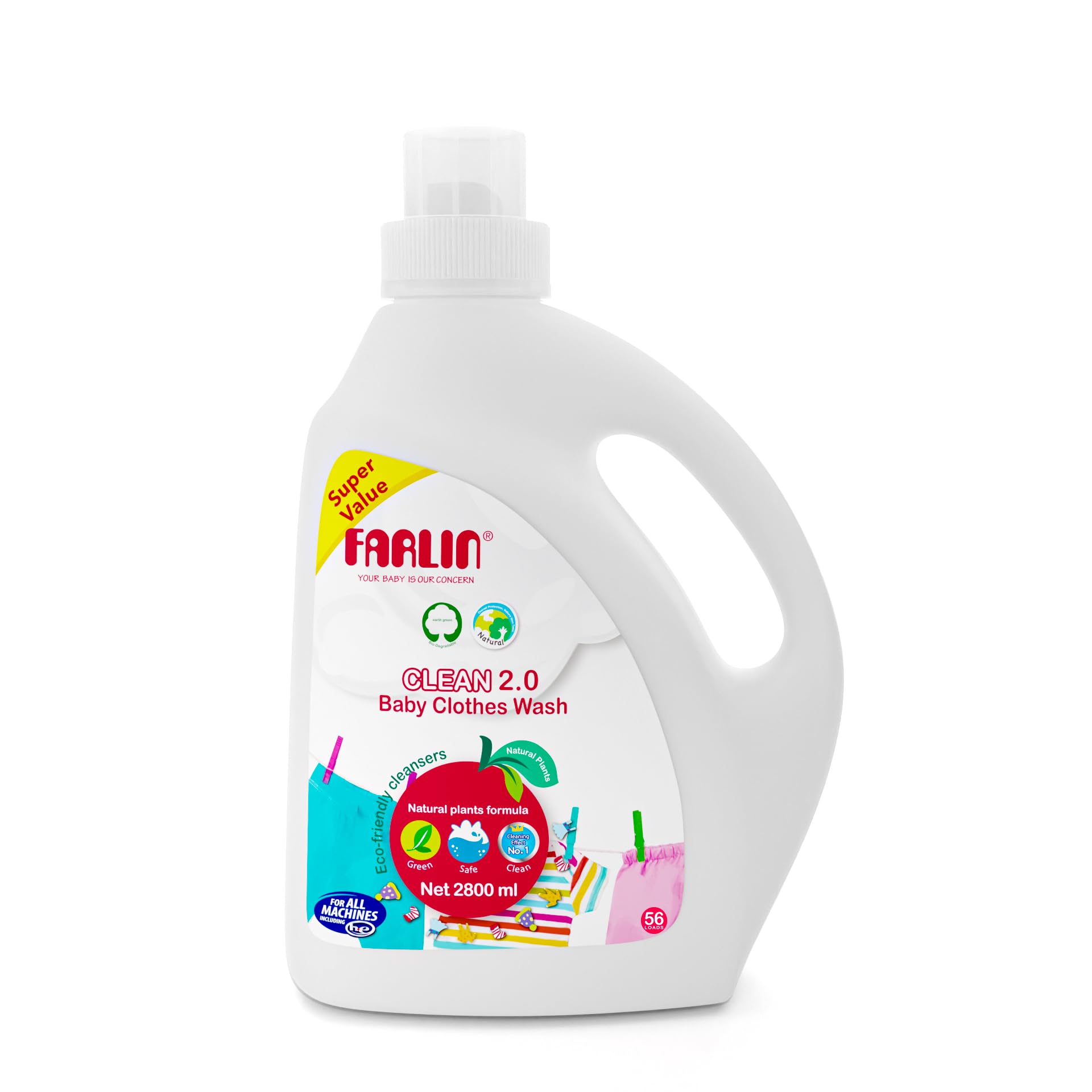 Farlin Cloth Detergent - 2800 Ml-image-32