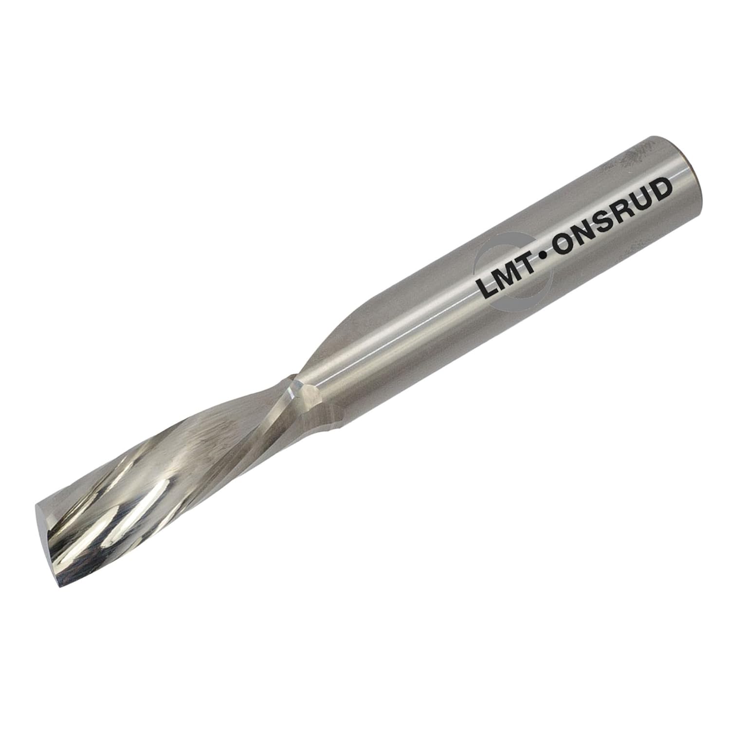 LMT Onsrud LP 62-725 Solid Carbide Downcut Spiral O Flute Cutting Tool, Inch, 21 Degree Helix, 1 Flute, 2.5000" Overall Length, 0.2500" Cutting Diameter, 0.2500" Shank Diameter