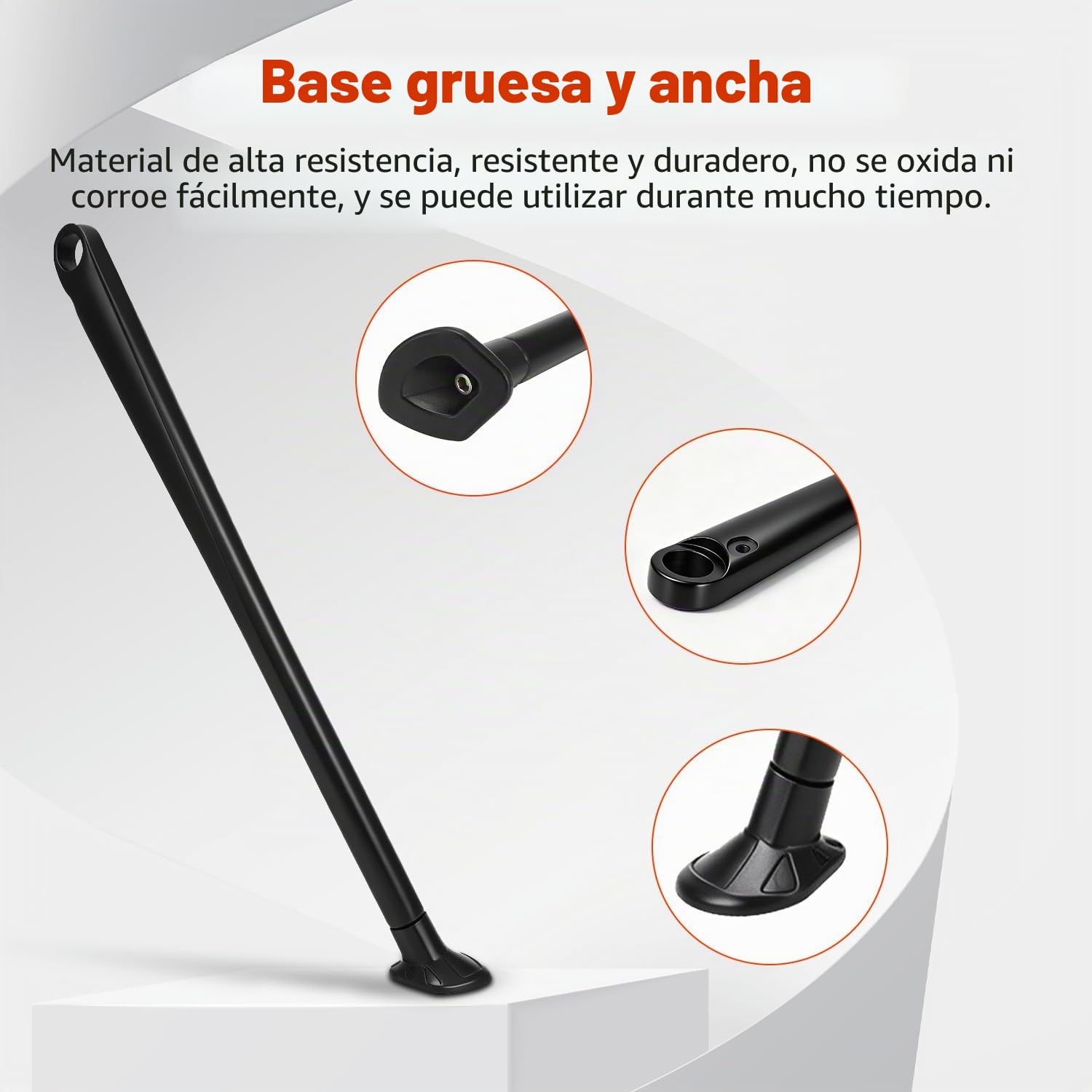 JFG RACING Caballete Lateral Moto,Soporte Rueda Trasera Moto Soporte Caballete Lateral per XCF EXC EXC-F XC XC-W XC-F XCF-W FE FX TE-Nero
