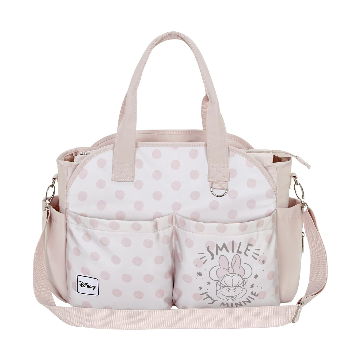 Disney Minni Mouse Dear-Borsa per Passeggino Mommy, Salmone, 44 x 32 cm