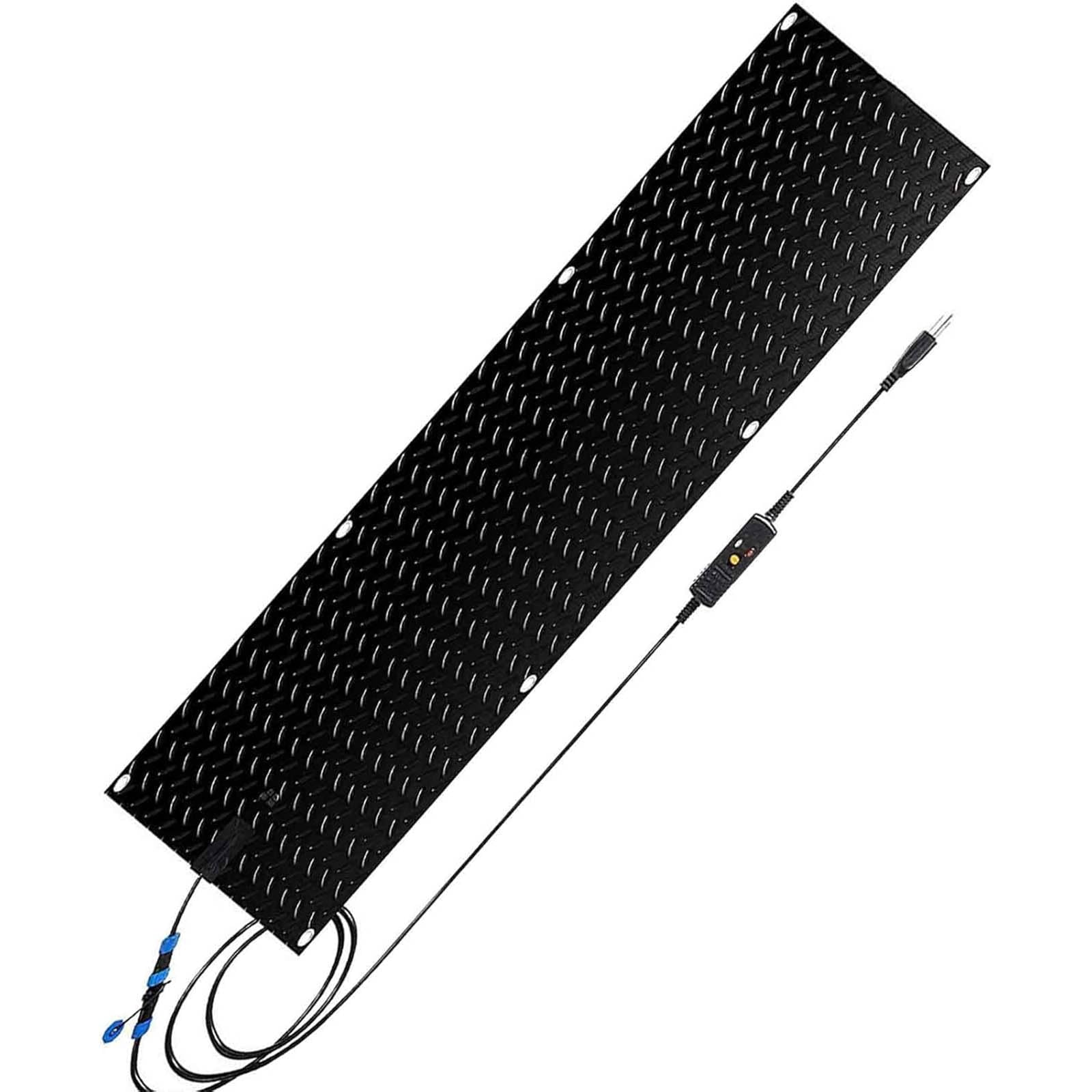 Tapis De DéNeigement pour EntréEs, Tapis Chauffants pour AlléEs pour Le DéNeigement, Tapis Chauffant ExtéRieur pour l'hiver, Tapis en Caoutchouc AntidéRapant