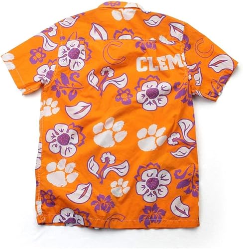 Miniatura 2 de Clemson University Tigers - Camisa de playa con botones para hombre