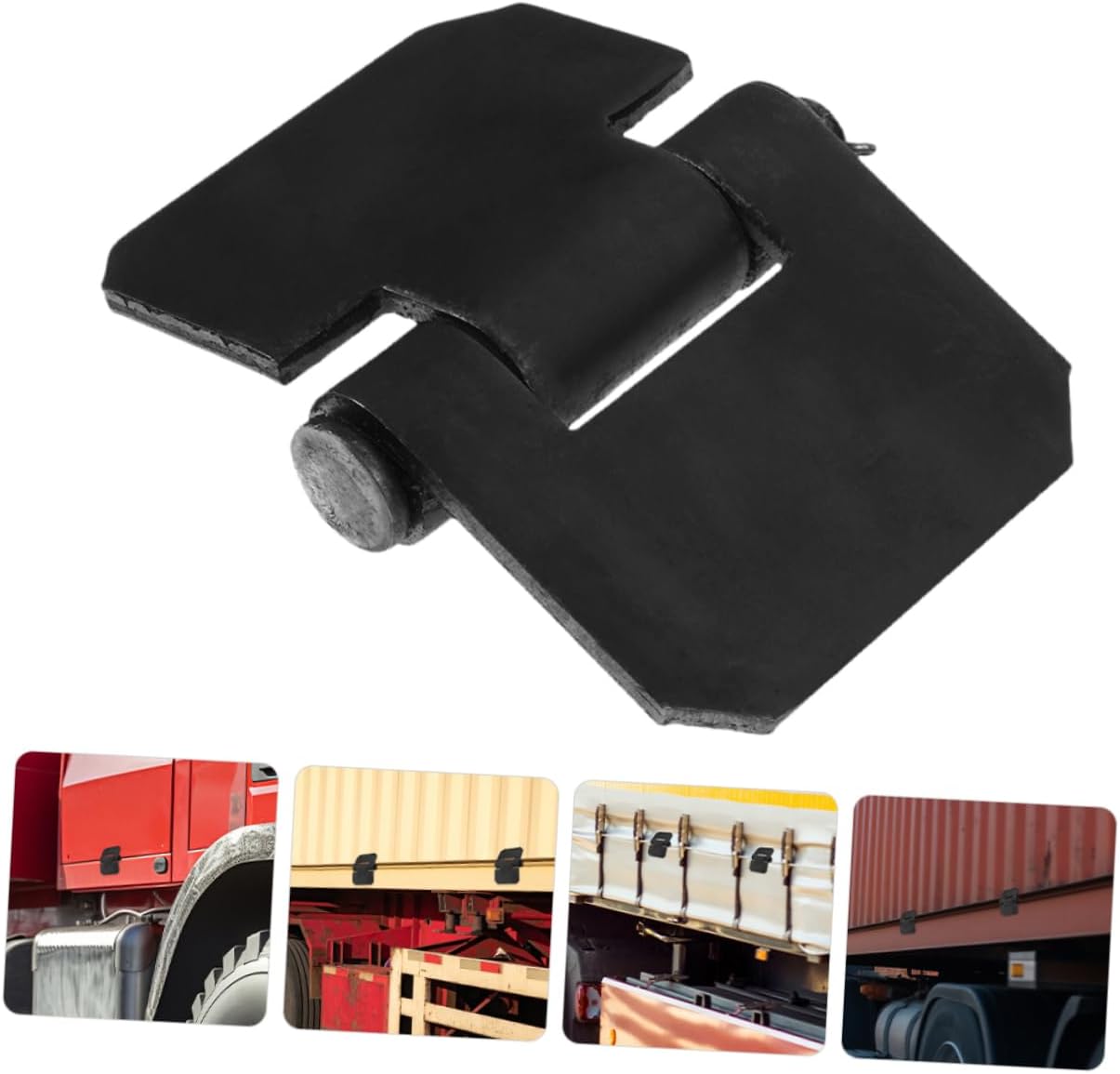 2pcs Heavy Duty Weldable Hinges for Trailers Removable Axle Design for Dump Trailer Gates and Maintenance Construction Convenient Hardware