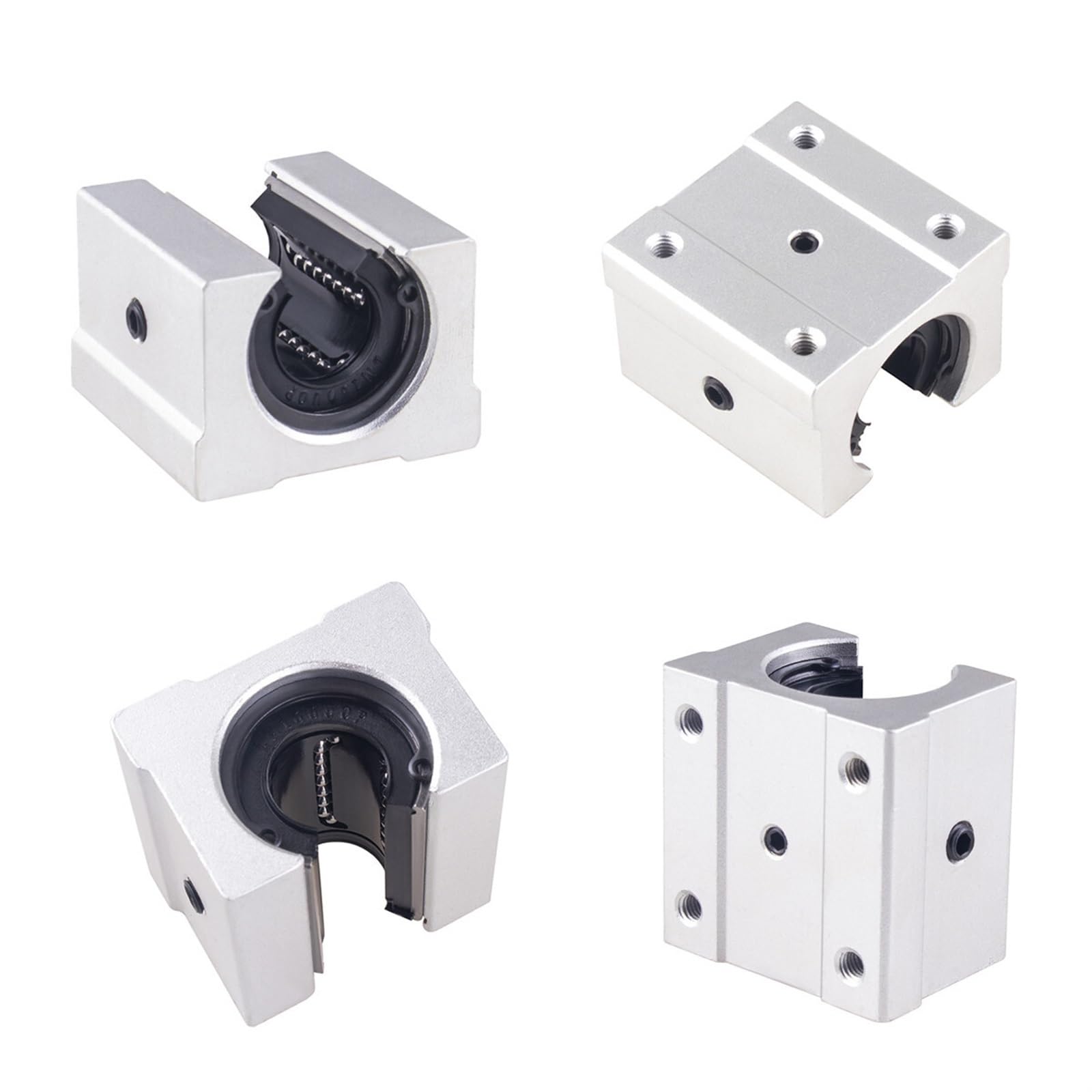 リニアレール20mm 1500mm SBR20UU 2本セット ガイドユニット4個 リニアレール20mm 1500mm SBR20UU 2本セット ガイドユニット4個