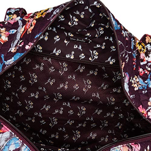 Vera Bradley Women's Vera Bradley Women s Signature Cotton Large Travel Duffel Travel Bag Indiana Rose One Size, Indiana Rose, Large 22 US