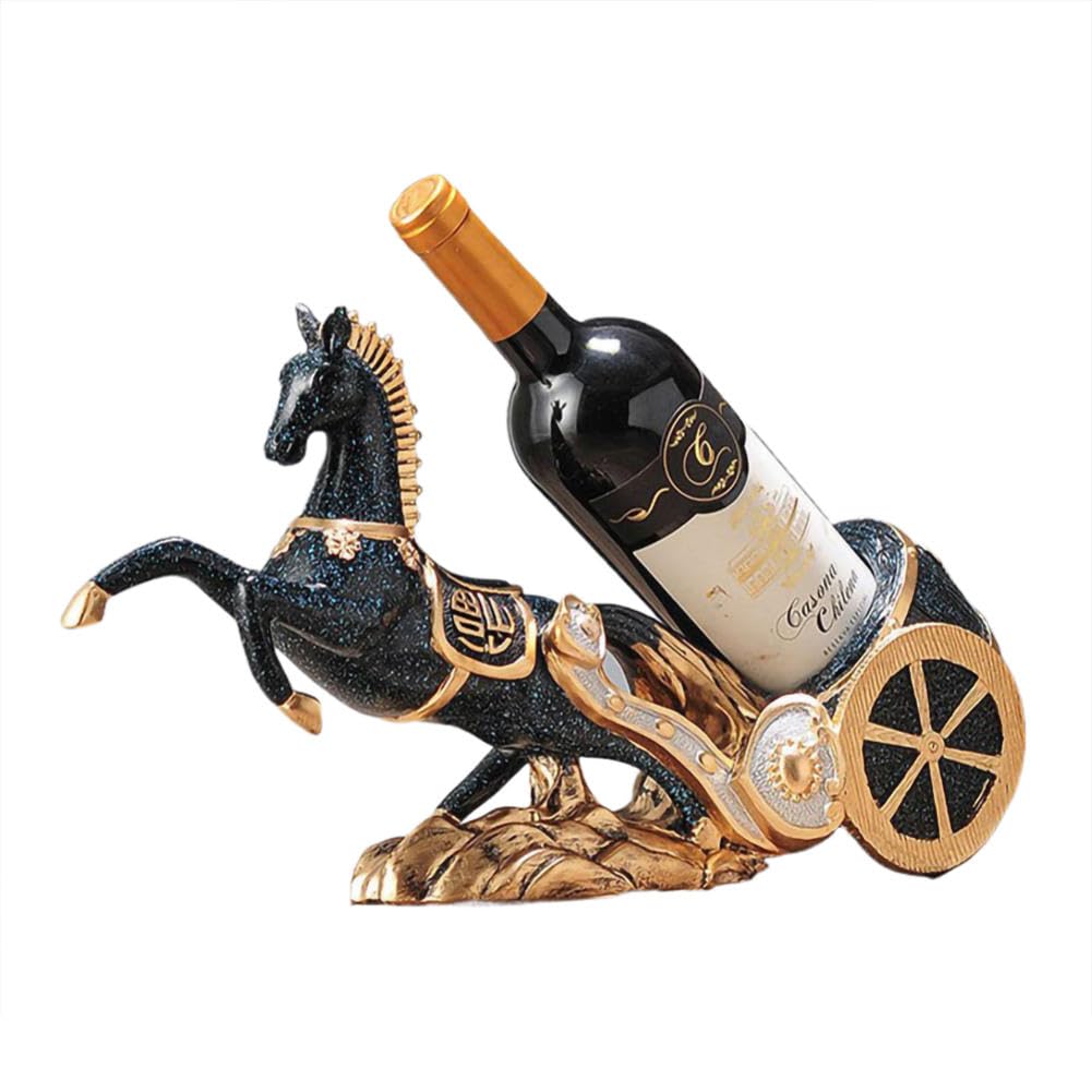 Brubaker Portabottiglie da vino Cavallo assetato - Portabottiglie per