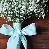 Vista 6 de UnionJoy Cintas de satén de 1-1/2 pulgadas, surtido de cintas de pelo de colores para coser envoltura de regalo, cinta de satén de doble cara