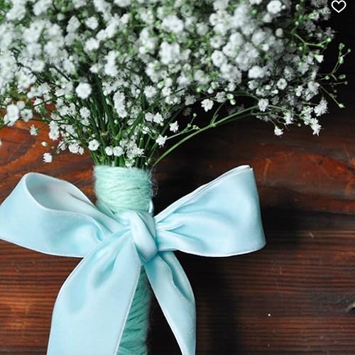 Miniatura 6 de UnionJoy Cintas de satén de 1-12 pulgadas, surtido de cintas de pelo de colores para coser envoltura de regalo, cinta de satén de doble cara para