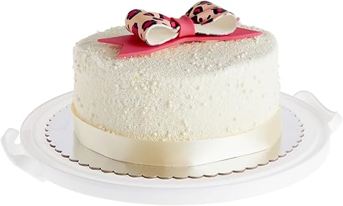 Miniatura 6 de Juvale Porta pasteles y pasteles redondos con tapa y asa, 12 x 5.9 pulgadas, contenedor de plástico para almacenamiento de pasteles y postres para