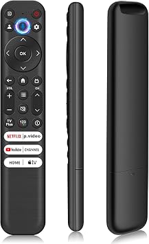 Voice Replacement Remote for TCL TV, RC813 Replacement Remote Compatible with TCL QM7 QM8 S5 S4 S3 Q7 Q6 Q5 Smart TVs 2017-2025