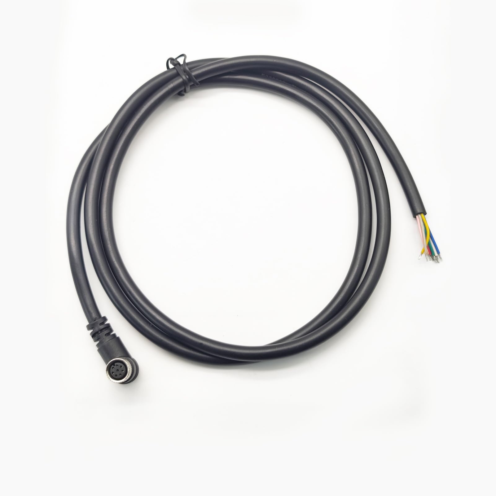 Amazon.com: M8 8 Pin Female Connector Cable, A Code Right Angle