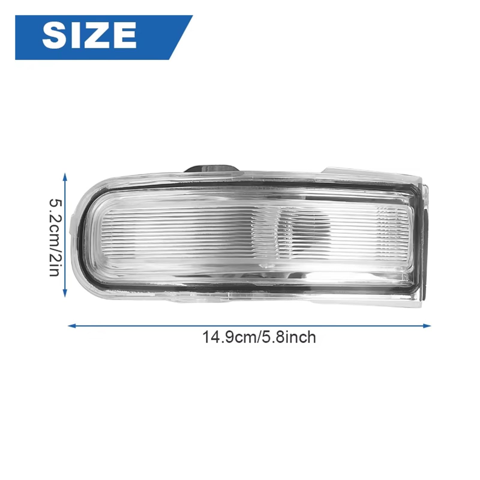 Per Jeep Per Renegade 2015-2022 68348178AA 68348179AA Luci Indicatori Specchietto Retrovisore Specchietto Laterale Indicatore Direzione Freccia Specchietto(Left and Right)