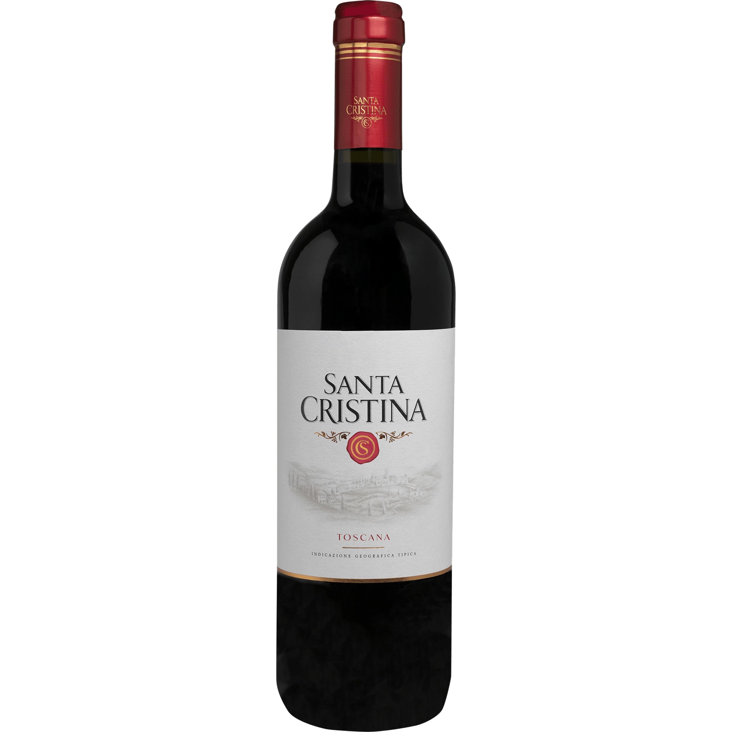Santa Cristina Rosso Toscana IGT trocken Rotwein Rot Italien inkl. Feinwert E-book (1 x 0.75 l)