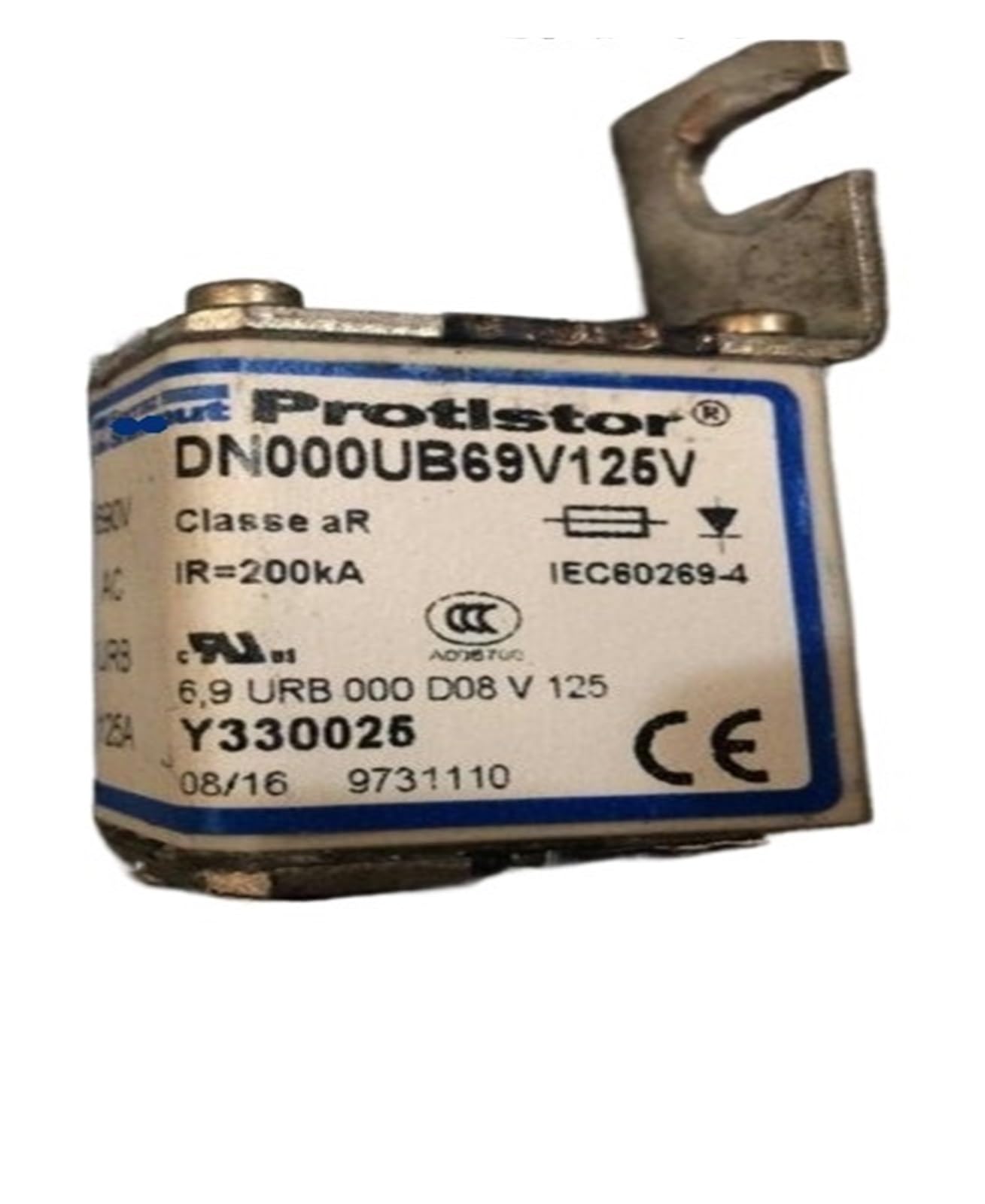 Fusible DN000UB69V160V et cartouches DN000UB69V pour protection industrielle
