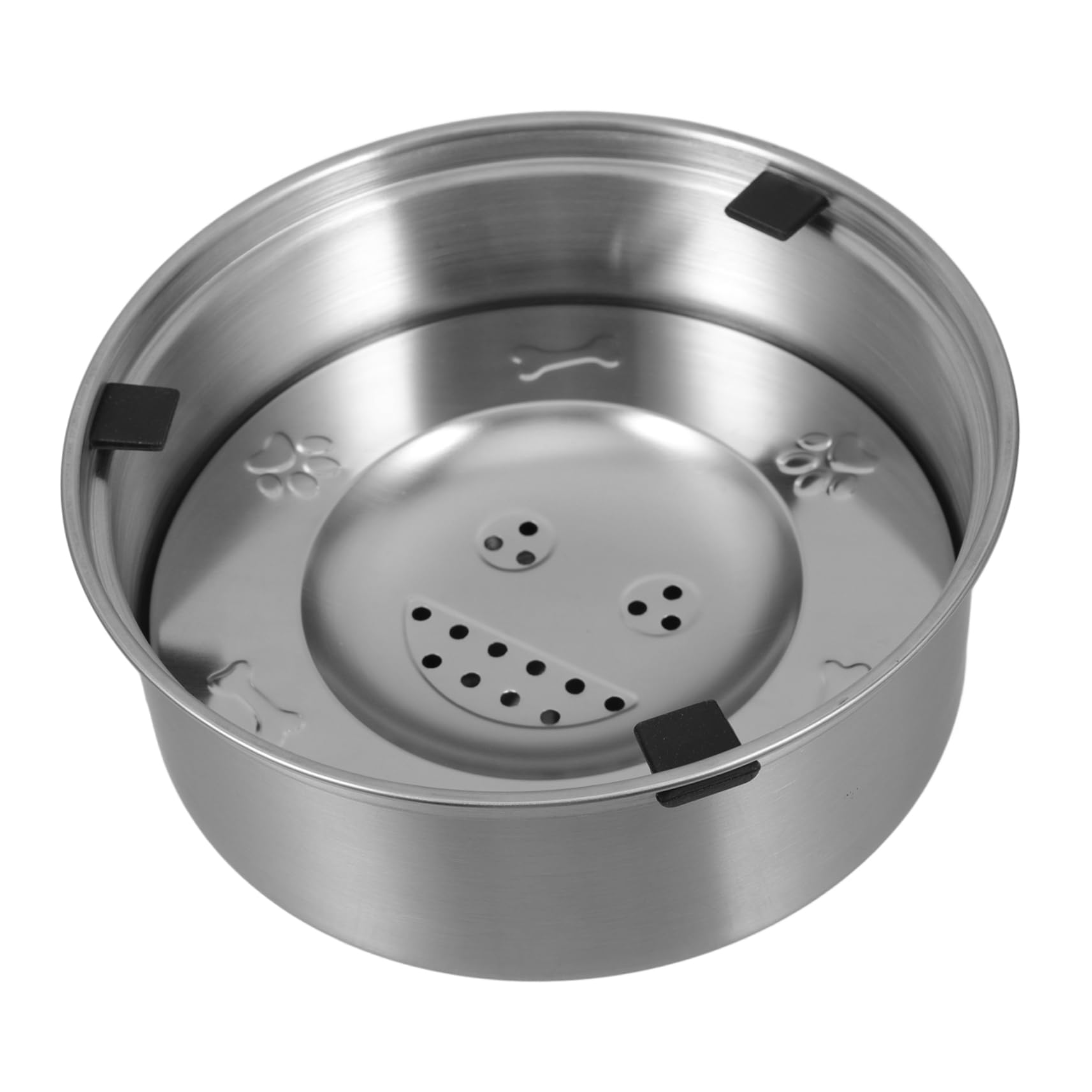 BESPORTBLE 5St Wassernapf für Hunde rostfrei edelstahlnapf Hunde Trinknapf wassernapf fur trinknapf napf großer wassernapf Auslaufsicherer Katzennapf näpfe