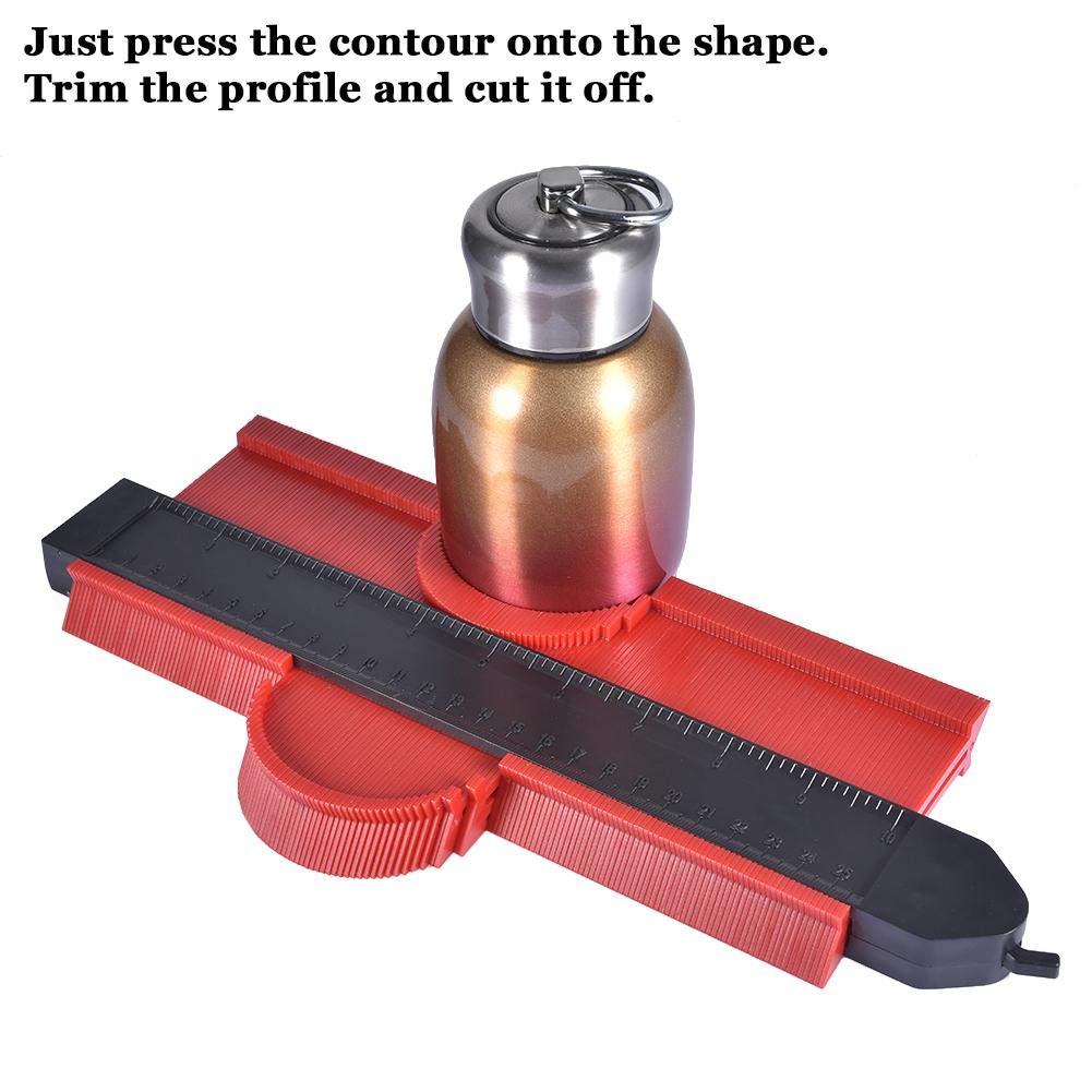 Duplicatore Contorni 10 Pollici Rseuphiee - Misuratore Profili Per Piastrelle, Legno, Pavimenti