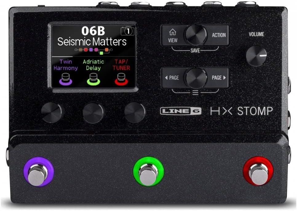 Line 6 HX Stomp Multi FX Processor and Amp Modeller