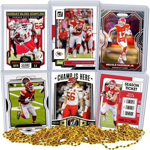 Amazon.com: Kansas City Chiefs Super Bowl LVIII Football Card Bundle ...