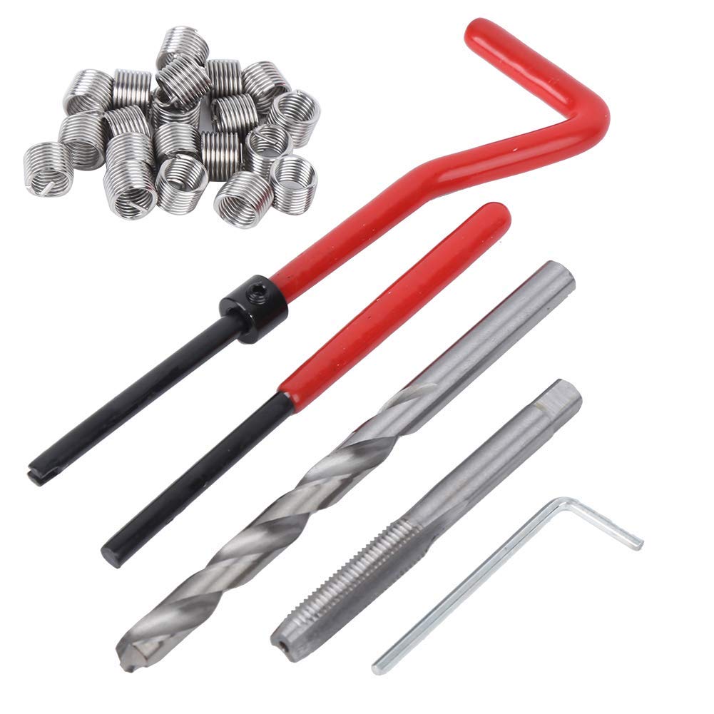 Kit di Punte di Riparazione per Filettature da 25 Pezzi, Inserti Filettati M7 Kit di Riparazione per Filettature Kit di Punte di Riparazione per Filettature Kit di Riparazione per Filettature con Cust
