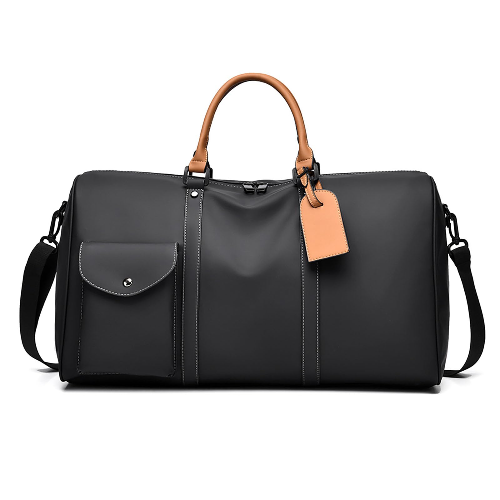 Bolso De Viaje, Las Bolsas Deportivas Y Las Bolsas De Viaje De Fin De Semana Son Adecuadas para Viajes De Negocios Y Deportivos, Y Son Unisex (Negro)