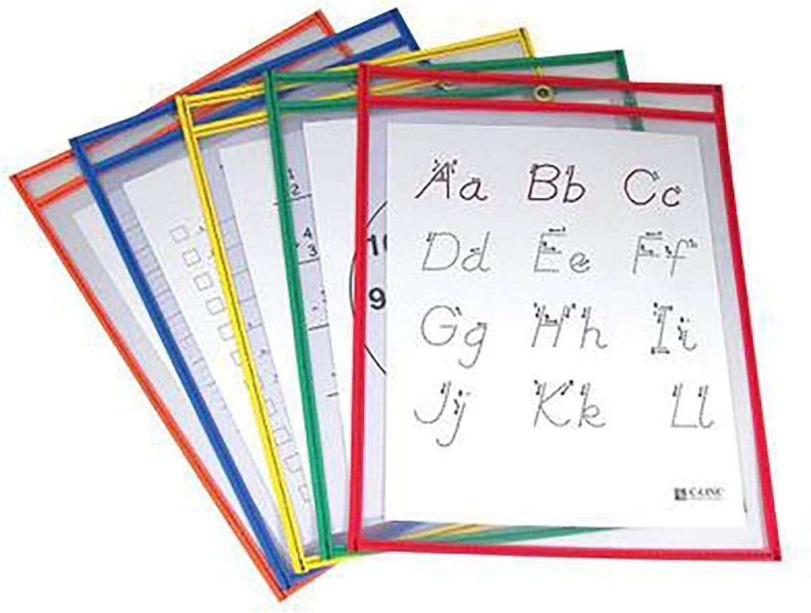 sentik Dry Eraser Pockets with Dry Eraser Marker