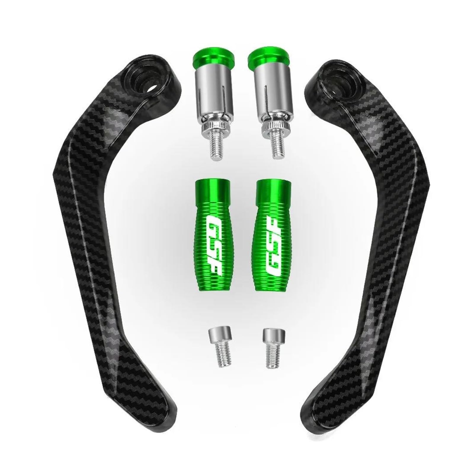 Motorcycle Joystick Guards FOR SUZUKI GSF1200 GSF1250 GSF250 GSF600 GSF650(Green)