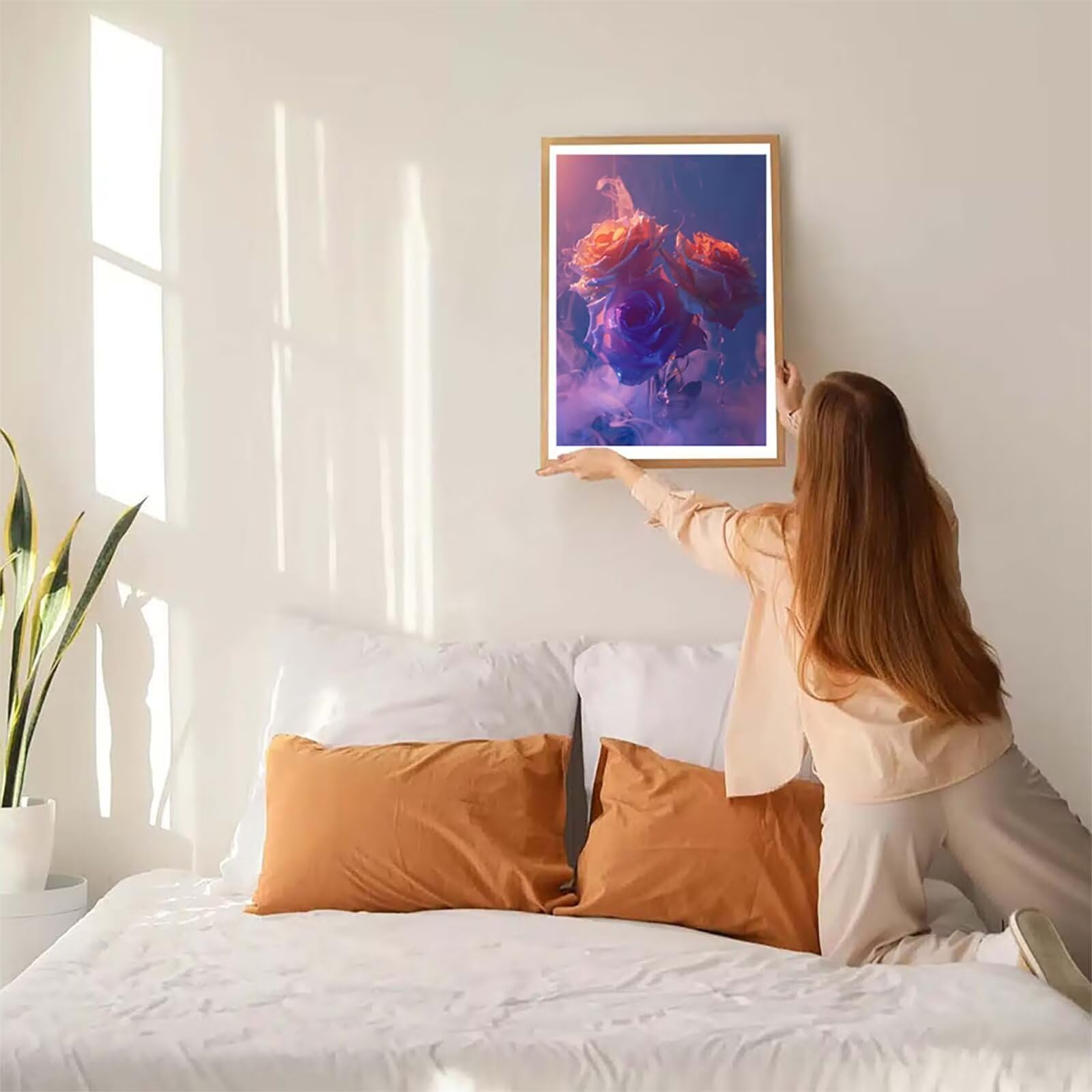 Fiore Diamond Painting Adulti 90x120cm, 5D Diamond Painting Kit 8-1747