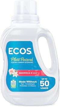 ECOS Laundry Detergent   Plant Based, for Sensitive Skin