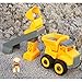 JOYIN 4 in 1 Take Apart STEM Build Your Own Construction Vehicle Truck Toy Playset with Electric Drill Toy