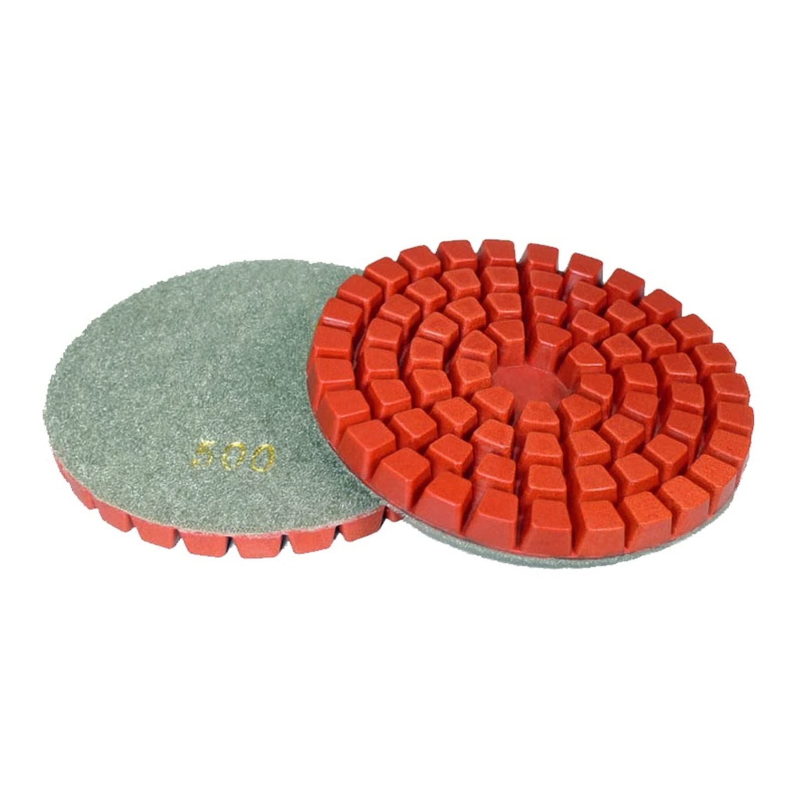 CAREG 7 unids/lote, almohadilla de pulido de diamante de 4 pulgadas, disco de lijado, enlace de resina de 100mm, almohadillas de pulido for suelo de hormigón, reparación de suelo Durable ( Size : 200