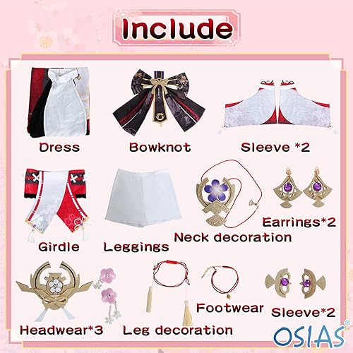 Miniatura 5 de Cosplay Life GANYU Genshin Impact - Juego completo de disfraz de anime RPG con peluca para cosplay Venti Klee Hu Tao XL