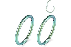 Piercing Jewelry: Enhance Your Style with Our 20G-10G Unisex Nose Rings