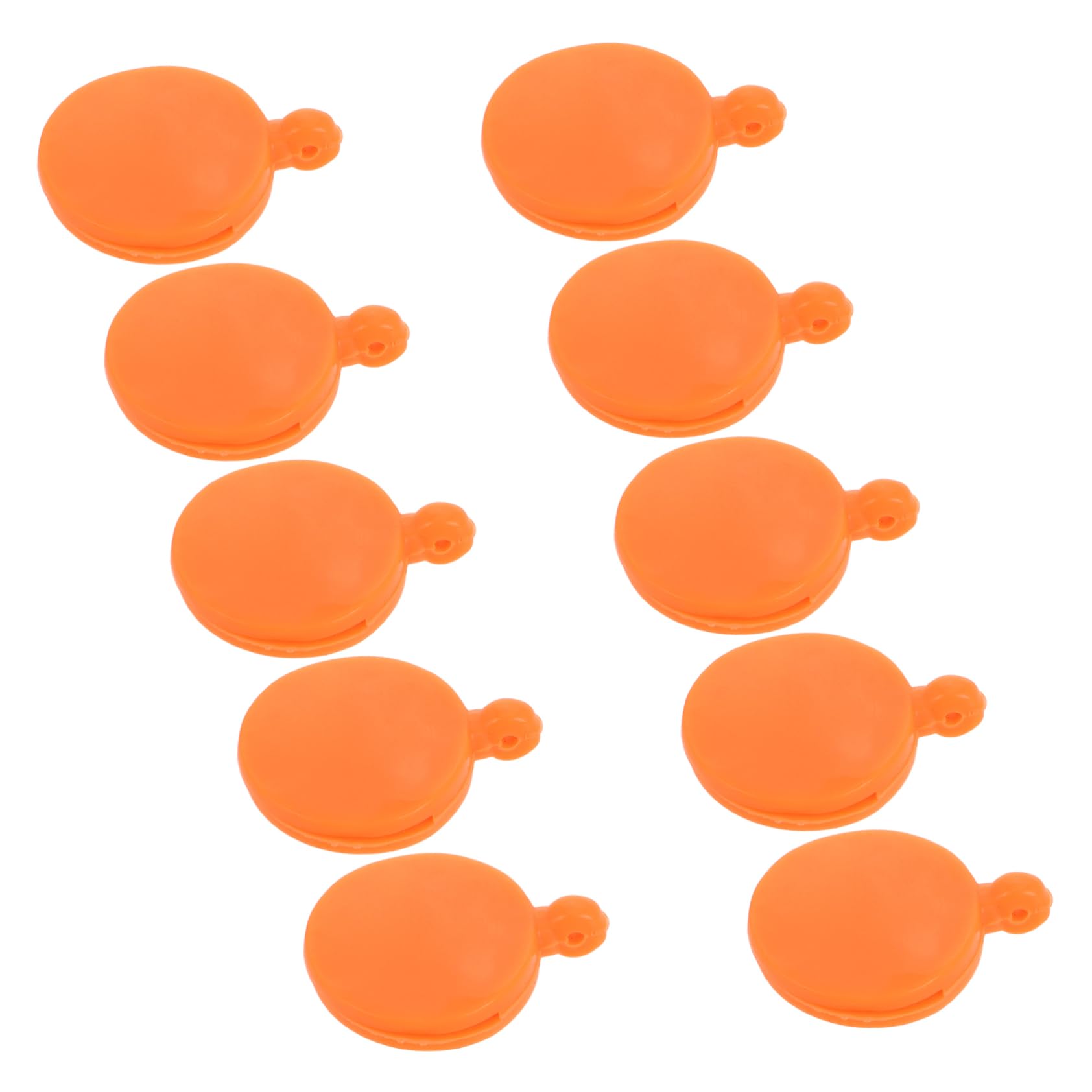 Toddmomy Practice Target Shooting Range 10 Silicone Targets Hanging Hook Archery Competition Range Accessories