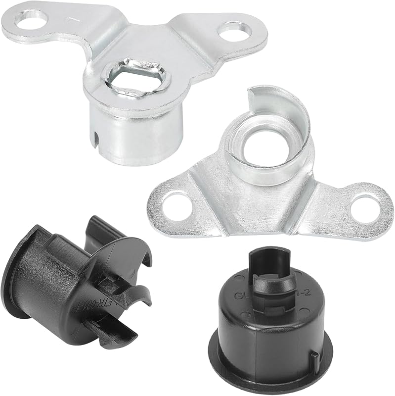 Kit de dobradiças da tampa traseira com buchas Wanzuwbip para Nissan Frontier 2005 a 2021 – Par