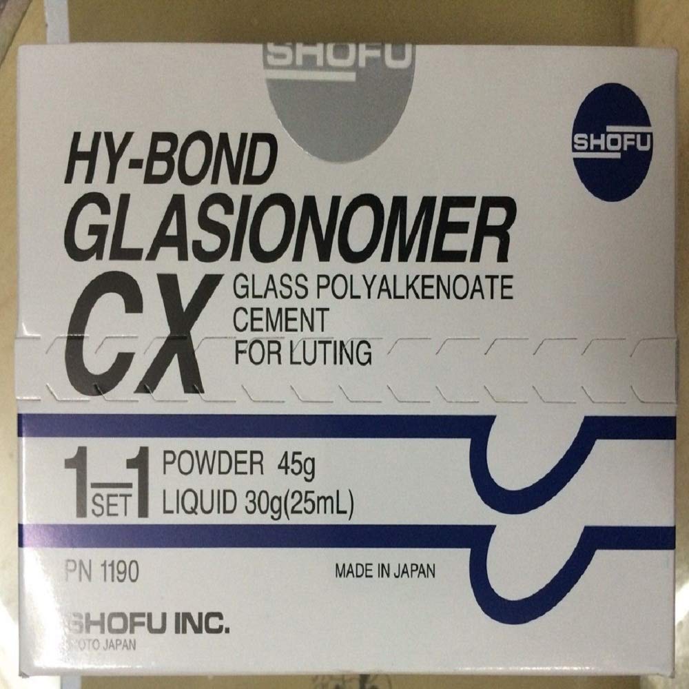 HyBond GlasIonomer CX Glass Ionomer Luting Cement Big Pack GIC by