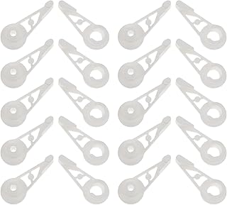 TOYANDONA 20pcs Adjustable Plant Bender Clips for Garden Plant Training 360° Rotatable Support for Flower Branches and Vine Growth