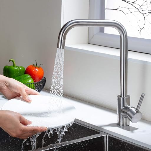UMI 360-Degree Rotatable Kitchen Sink Tap with Dual Jet