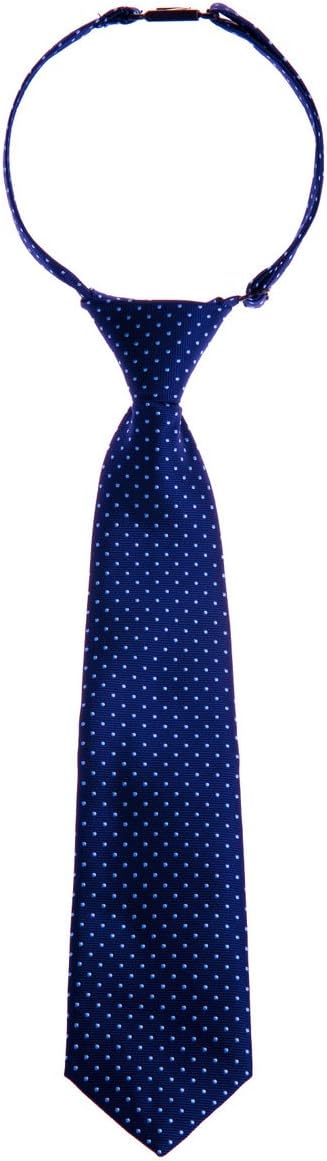 Retreez Modern Mini Polka Dots Woven Microfiber Pre-tied Boy's Tie