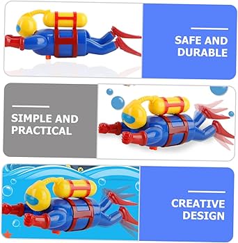 Amazon.co.jp: VICASKY 2個ゼンマイ式 浮くバスタブおもちゃ ベビー