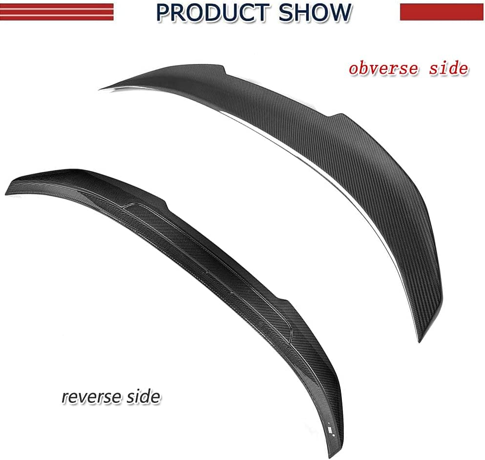 Real Carbon Fiber Rear Spoiler Fits for BMW G16 840i Gran Coupe 4-Door 2019-2020 Rear Spoiler Wing Body Kits Factory Outlet (Style A)