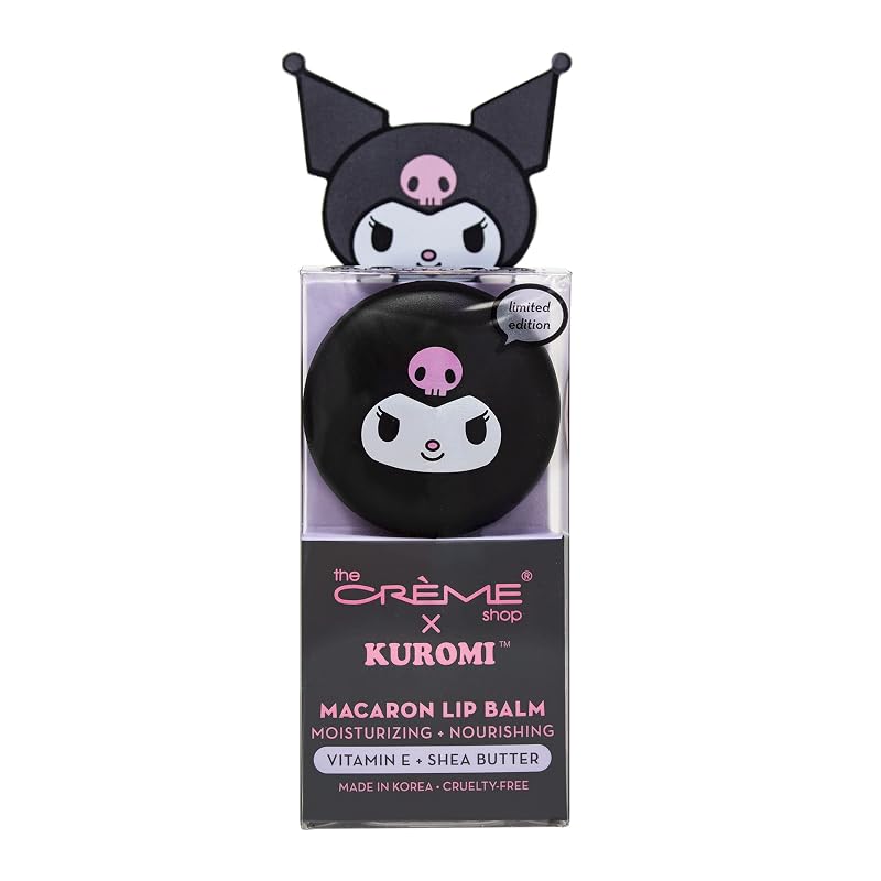 The Crème Shop x Kuromi Bálsamo Labial com Cor Raspberry Cream Puff