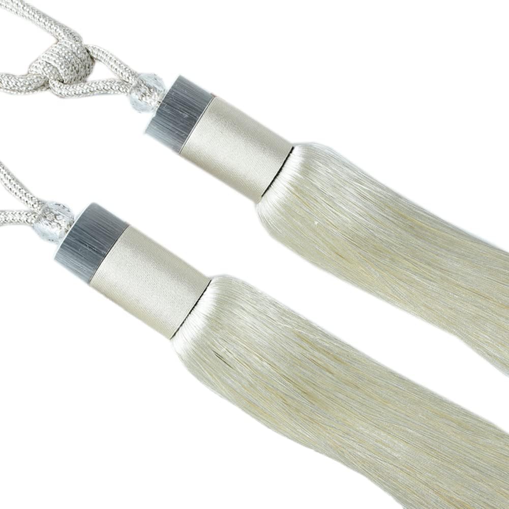 1 Pair European Style Curtain Buckle Tieback Living Room Tassels Curtain DrapeTiebacks Rope Decorative Tassel Curtain Holdbacks (Royal Blue)