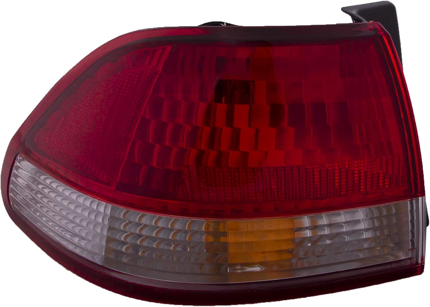 HEADLIGHTSDEPOT Tail Light Left Driver Assembly Compatible With Honda Accord 01-02